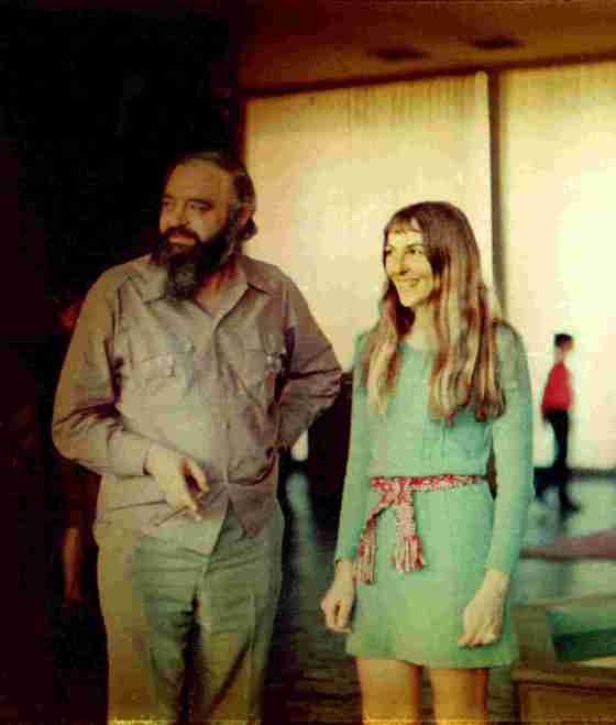 Stafford Beer with team Sonia Mordojovich